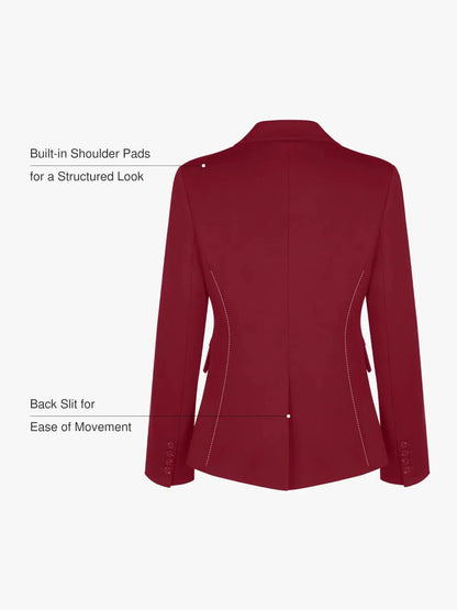 Blazer Ajusté Sculptant