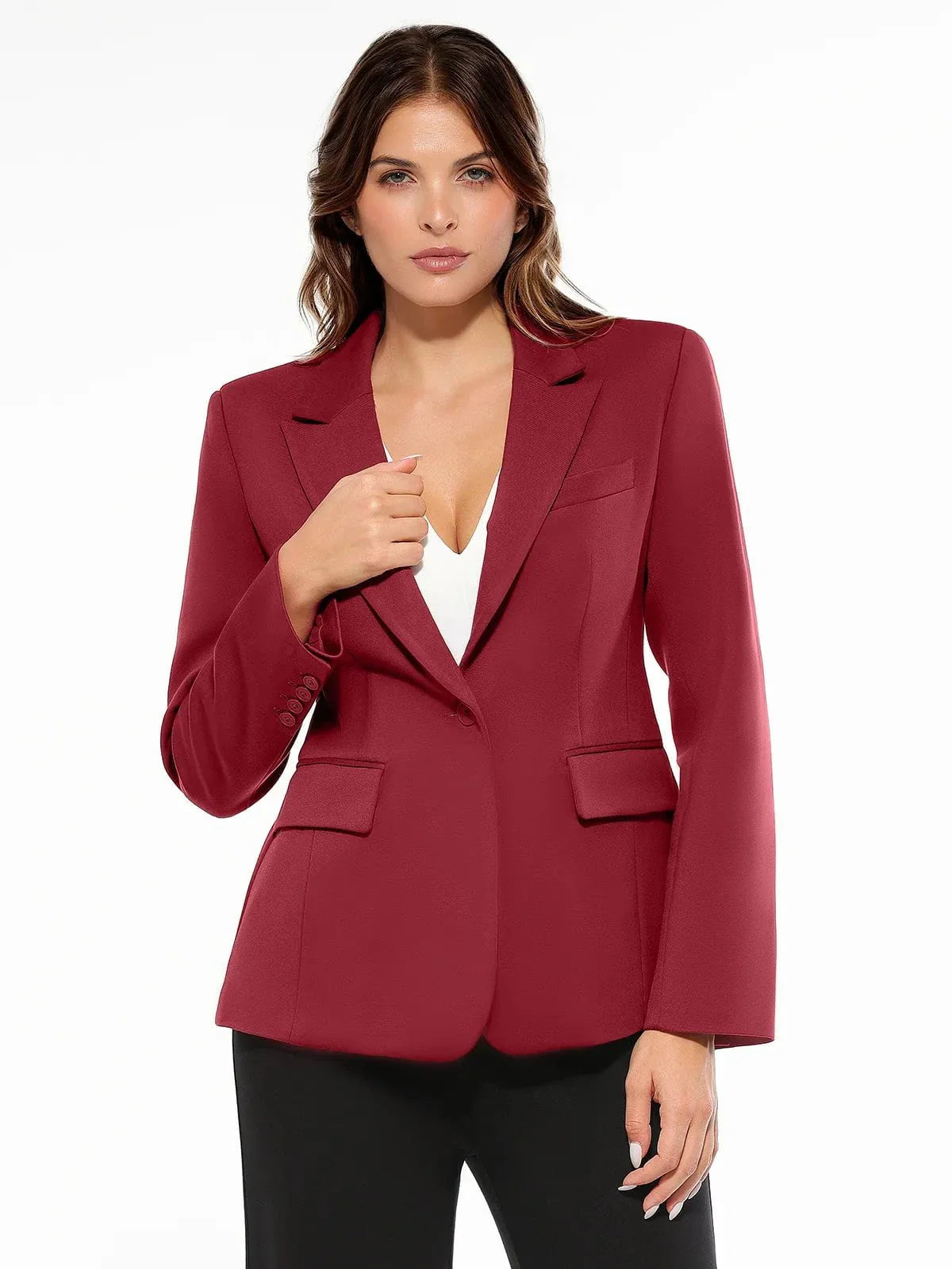 Blazer Ajusté Sculptant