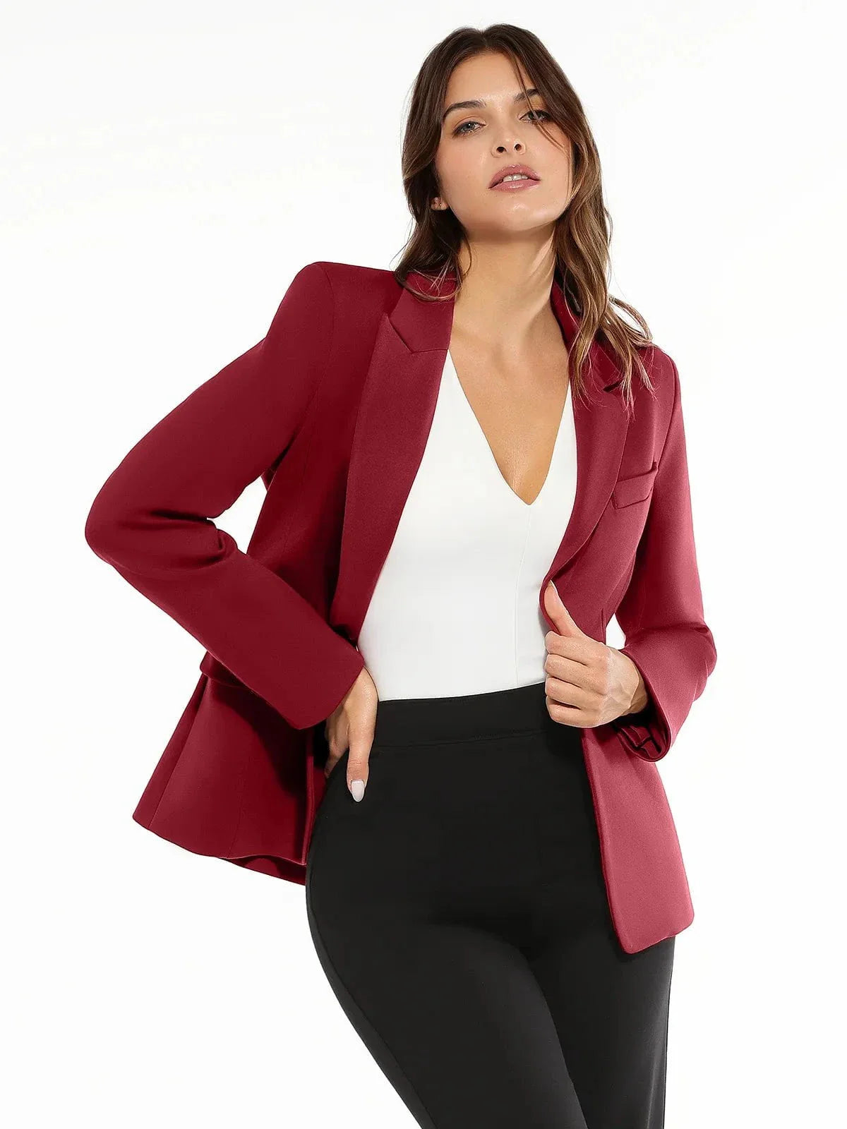 Blazer Ajusté Sculptant