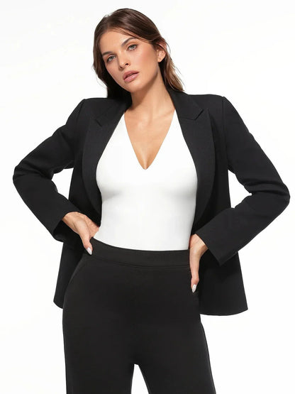 Blazer Ajusté Sculptant