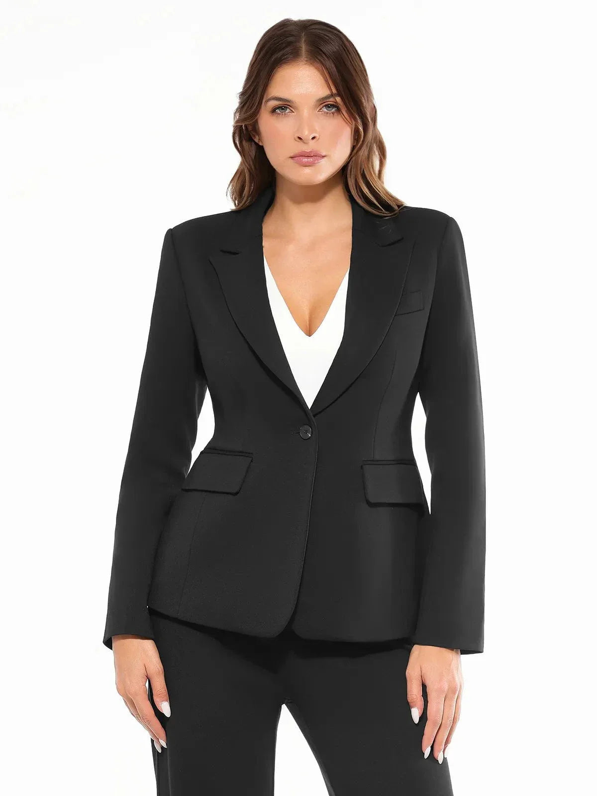Blazer Ajusté Sculptant