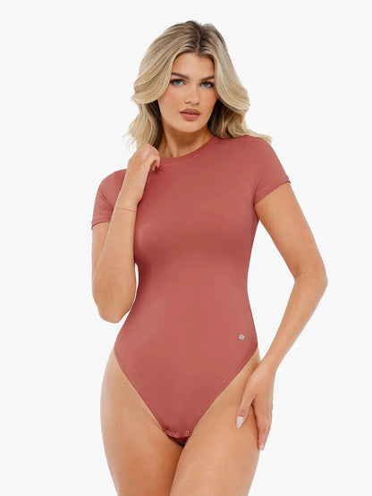Body à manches courtes en shapewear Cloudsense