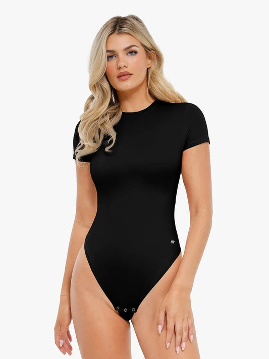 Body à manches courtes en shapewear Cloudsense