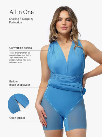 Robe Midi Sculptante Convertible Infinity