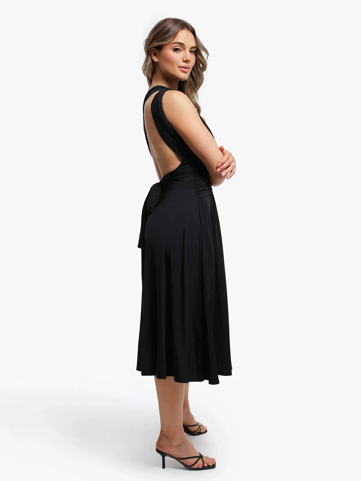 Robe Midi Sculptante Convertible Infinity
