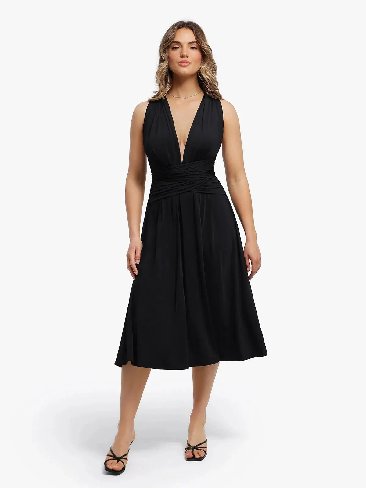 Robe Midi Sculptante Convertible Infinity