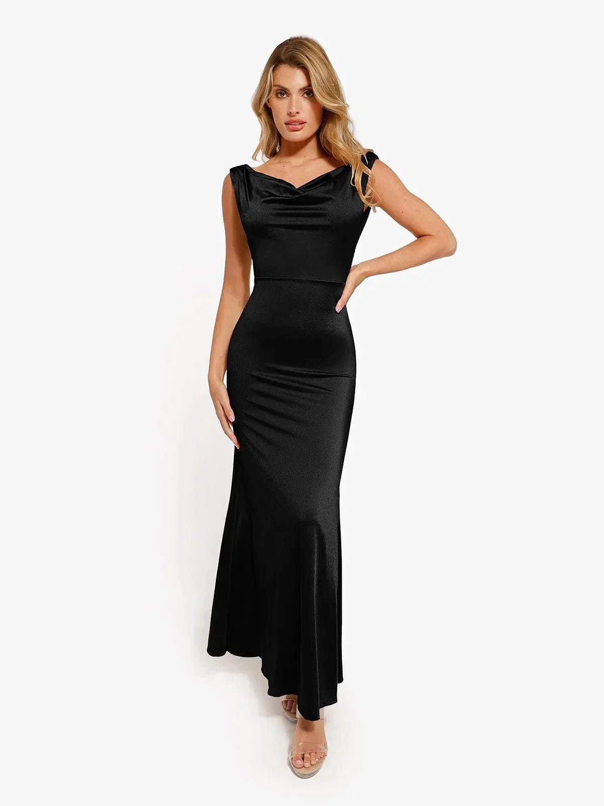 Robe Sirène Sculptante Shapewear Convertible Brillante