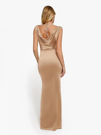 Robe Sirène Sculptante Shapewear Convertible Brillante