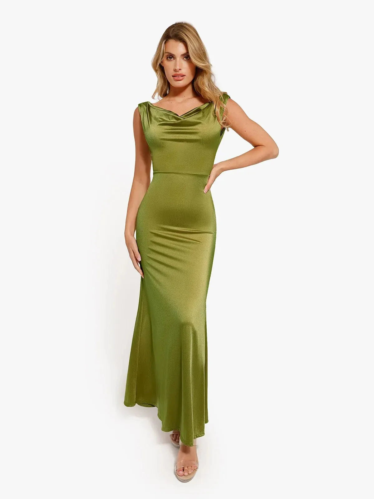 Robe Sirène Sculptante Shapewear Convertible Brillante