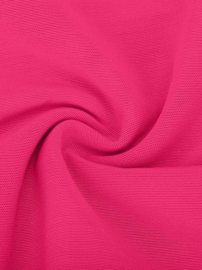 Body de Contrôle du Ventre à Col Cowl