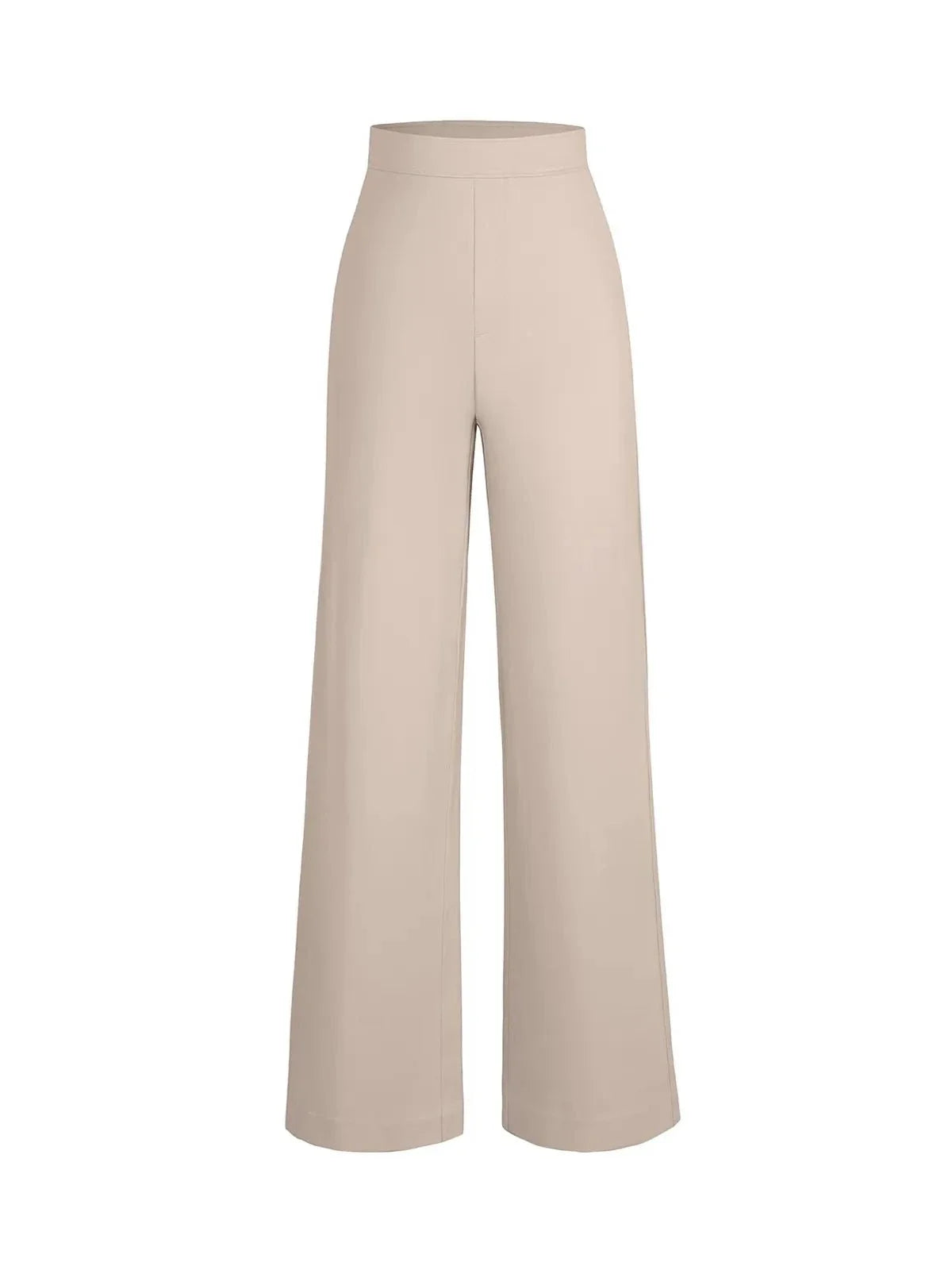 Pantalons Ponte Large à Taille Haute Shapewear Executive