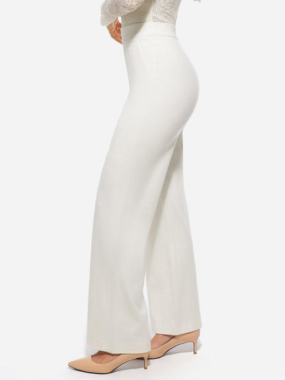 Pantalons Ponte Évasés Taille Haute Shapewear Executive
