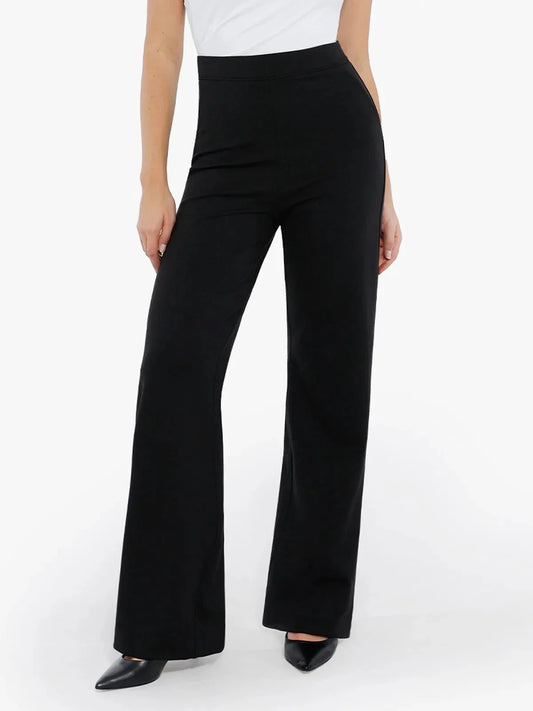 Pantalons Ponte Large à Taille Haute Shapewear Executive