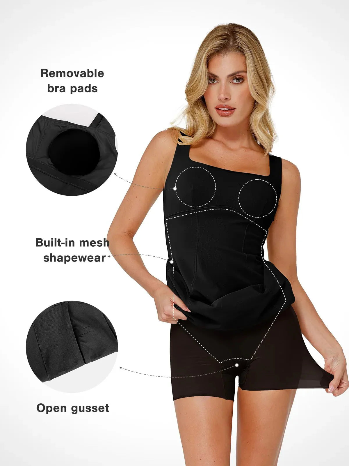 Robe Midi Sculptante à Fente en Faux Nubuck