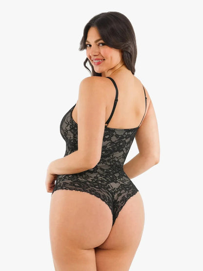 Body en Dentelle Complète Shapewear Contrôle Ferme