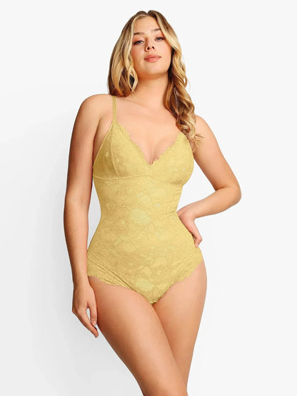 Body en Dentelle Complète Shapewear Contrôle Ferme