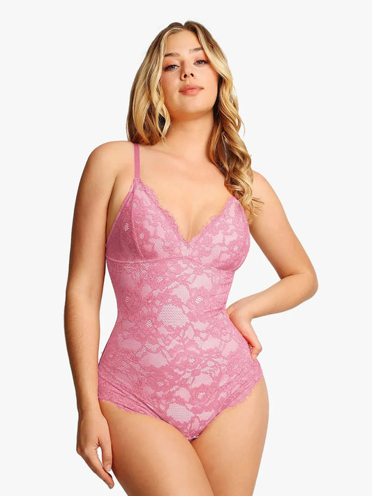 Body en Dentelle Complète Shapewear Contrôle Ferme