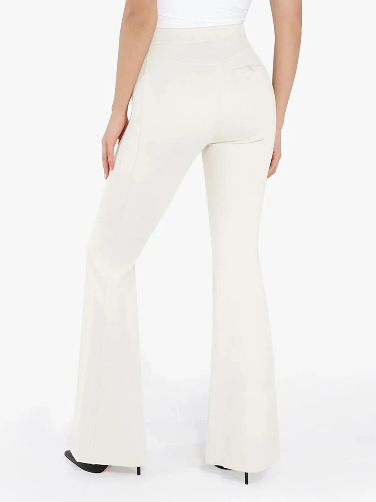 Pantalon Ponte à Jambes Évasées avec Contrôle du Ventre Shapewear Freedom