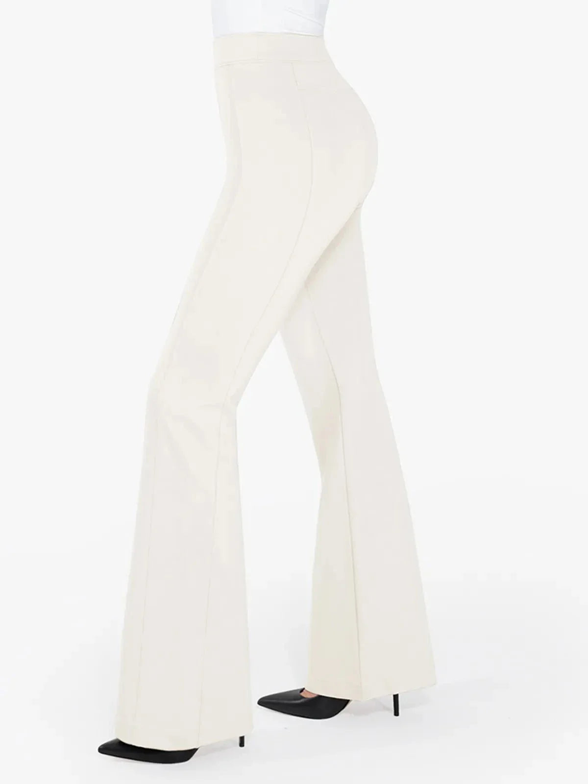 Pantalon Ponte à Jambes Évasées avec Contrôle du Ventre Shapewear Freedom
