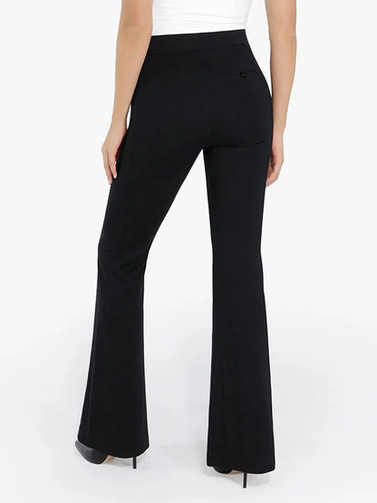 Pantalon Ponte à Jambes Évasées avec Contrôle du Ventre Shapewear Freedom
