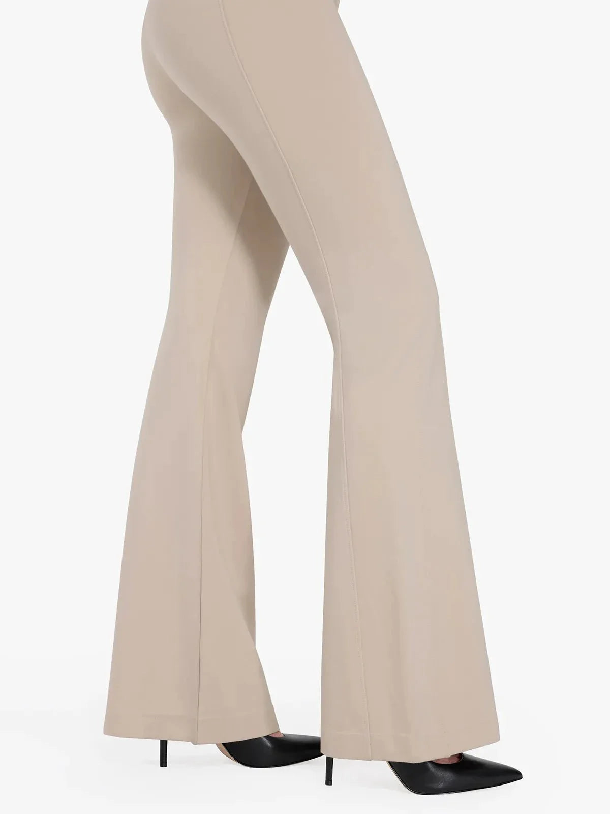 Pantalon Ponte à Jambes Évasées avec Contrôle du Ventre Shapewear Freedom