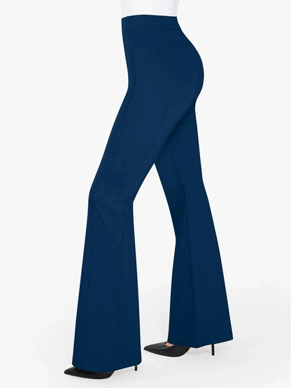 Pantalon Ponte à Jambes Évasées avec Contrôle du Ventre Shapewear Freedom