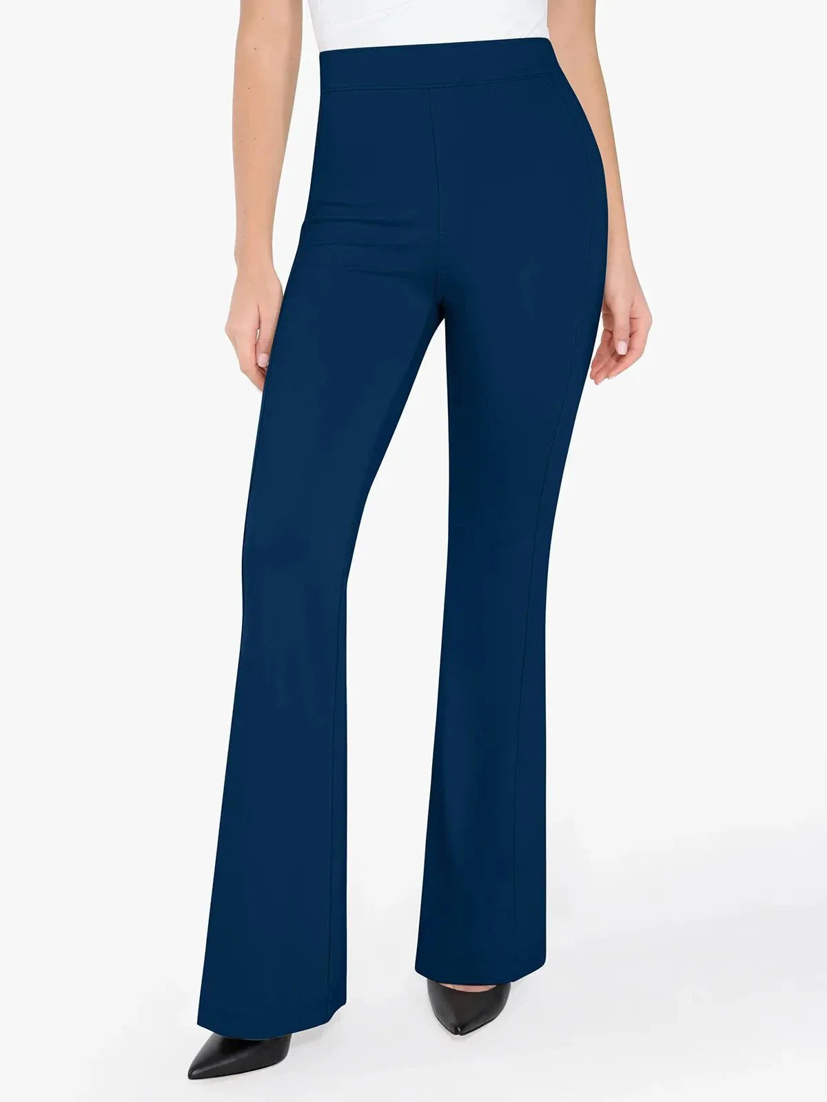 Pantalon Ponte à Jambes Évasées avec Contrôle du Ventre Shapewear Freedom
