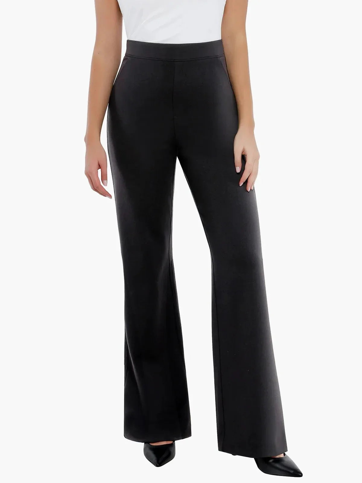 Pantalon Ponte à Jambes Évasées avec Contrôle du Ventre Shapewear Freedom