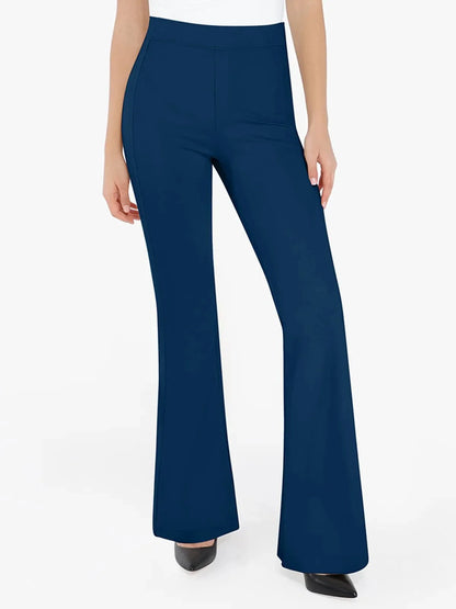 Pantalon Ponte à Jambes Évasées avec Contrôle du Ventre Shapewear Freedom