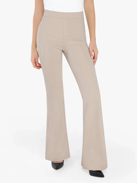 Pantalon Ponte à Jambes Évasées avec Contrôle du Ventre Shapewear Freedom