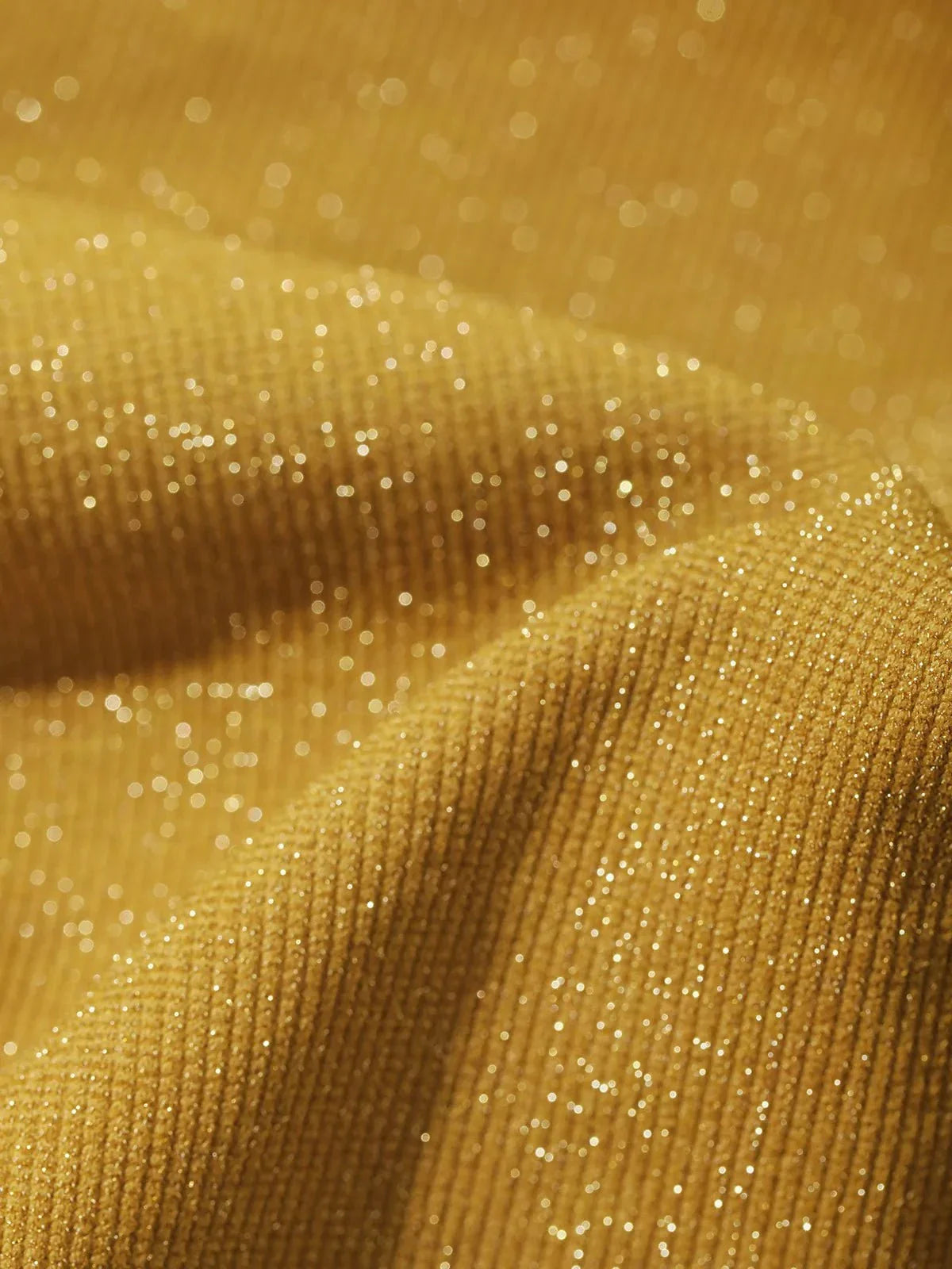 Robe Sculptante Métallique Sans Couture