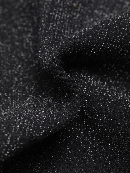 Body Sculptant Métallique Sans Coutures avec Contrôle du Ventre