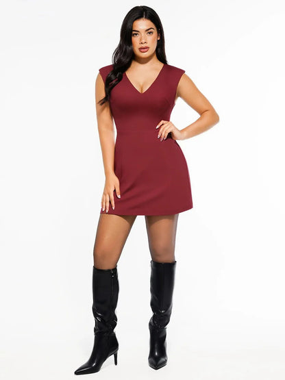 Robe Mini Convertible Professionnelle Shapewear