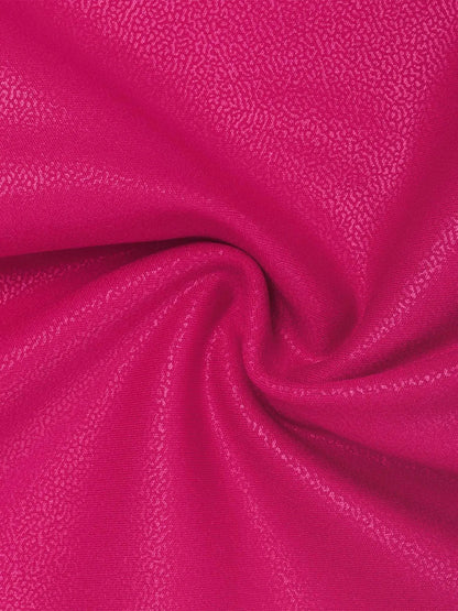 Robe Midi en Similicuir avec Zip à l'Avant et Sculptante