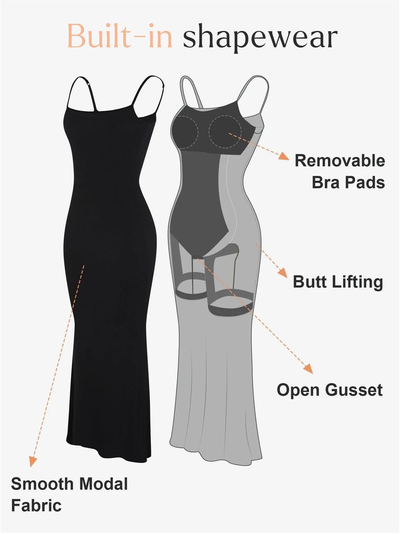 Robe Maxi Slimming Modal Shapewear