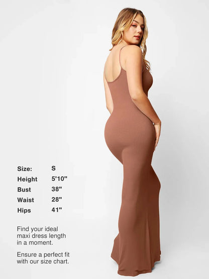 Robe Maxi Slimming Modal Shapewear