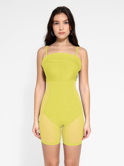 Robe Mini Slip Liftante en Modal Uni