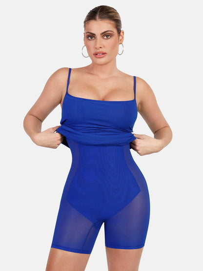Robe Mini Slip Liftante en Modal Uni