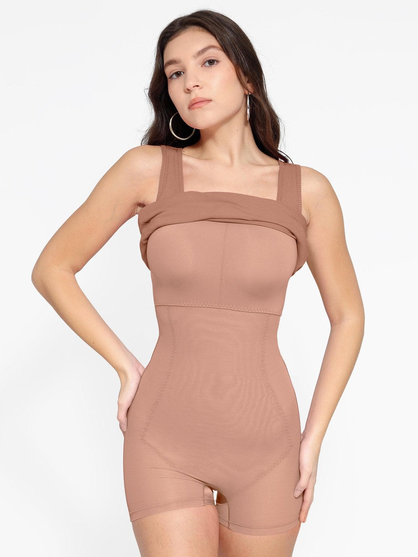 Robe Mini Tank Sculptante en Modal Shapewear