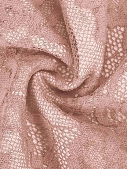 Shapewear Firm Control Smoothing Full Lace Thong Bodysuit